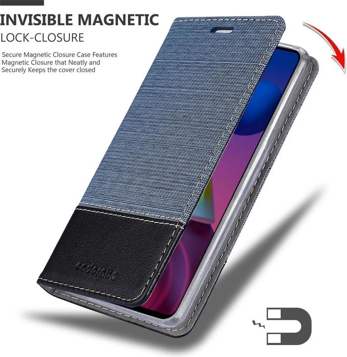 Image du produit Cadorabo Couverture look jeans Book (Samsung Galaxy M51)