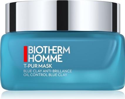 Biotherm Homme Cera Anti-Brilliance T-Pur Maske Blau 150ml (150 ml)