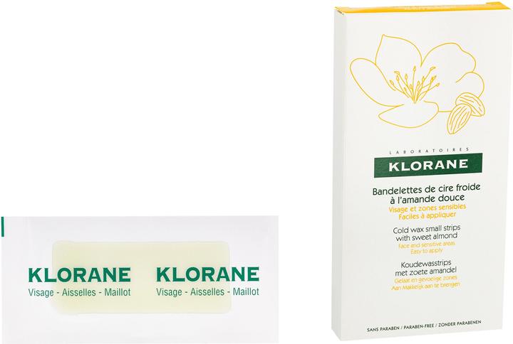 Klorane Kaltwachsstreifen Gesicht (1600 ml, 6 x, 25 g)