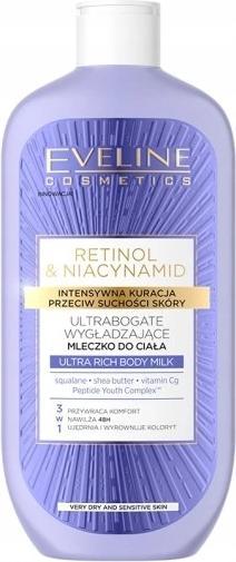 Produktbild Eveline BODY Mleczko 350ml RETINOL&NIACYNAM.Wygład (Körpermilch, 350 ml)