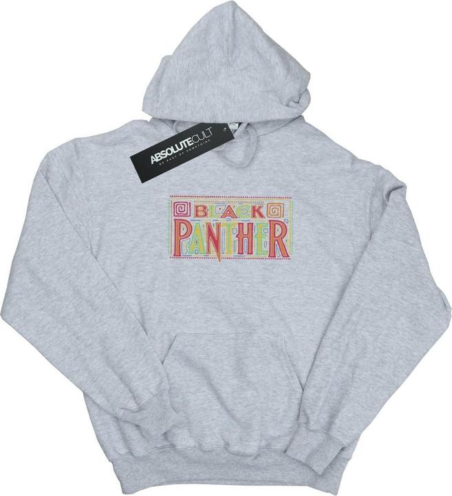 Produktbild Black Panther Tribal Logo Kapuzenpullover Jungen (140, 146)