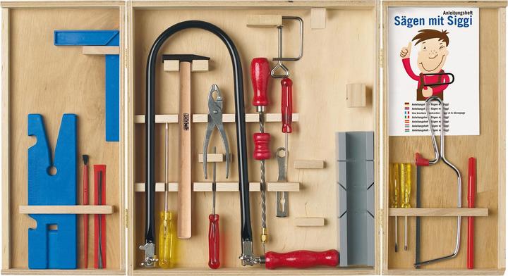 Actual product image Pebaro Fretsaw and tool cabinet