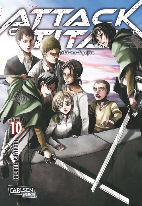 Immagine prodotto Attack on Titan, Band 10 (Tedesco, Hajime Isayama, 2015)