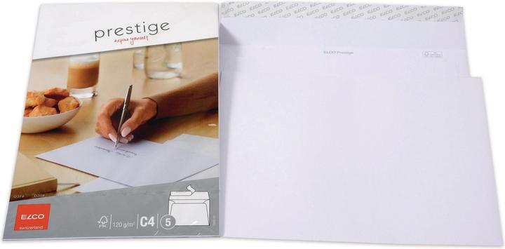 Actual product image Elco Prestige envelope, without window (C4, 5 x)