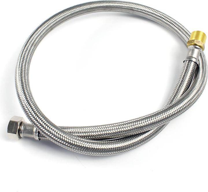 Immagine prodotto XPOtool Tubo flessibile da 600 mm DN13 3/4" M (26,44 mm) e 1/2" UN (18,64 mm) Braccio in acciaio inox EPDM