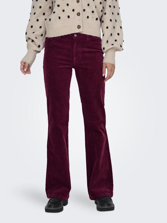 Image du produit JdY JDYSALONE Pantalon taille moyenne évasé (34)