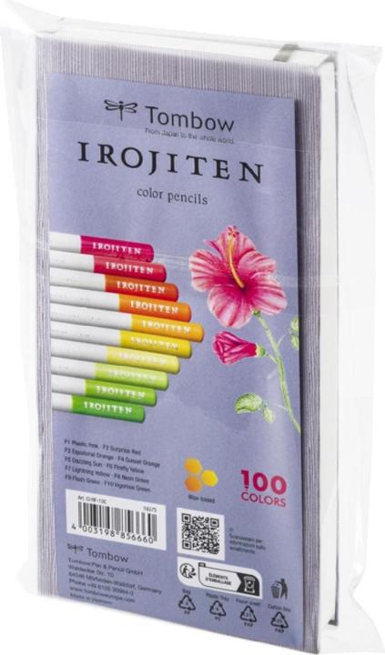 Produktbild Tombow Künstlerfarbstift Irojiten (Mehrfarbig, 10 x)