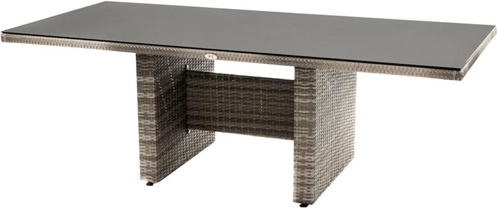 Produktbild Ploss Nizza Diningtisch Geflecht/Glasplatte 220x100 cm (220 cm)