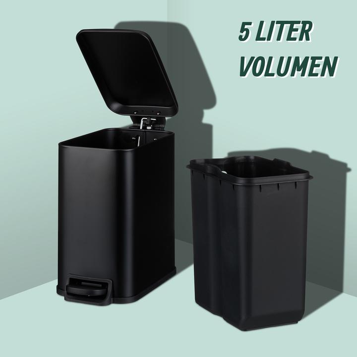 Actual product image Relaxdays Bathroom bin (5 l)