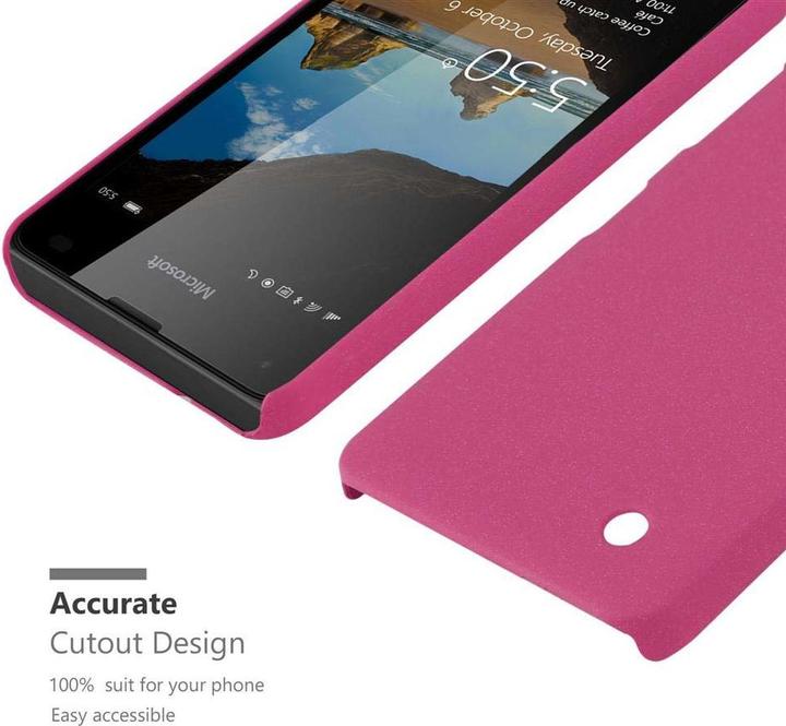 Image du produit Cadorabo Couverture rigide Frosty Cover (Microsoft Lumia 550)