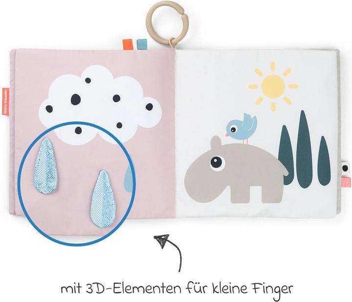 Immagine prodotto Done by Deer Babybücher Activity-Soft-Bilderbuch Tummy Time - Deer