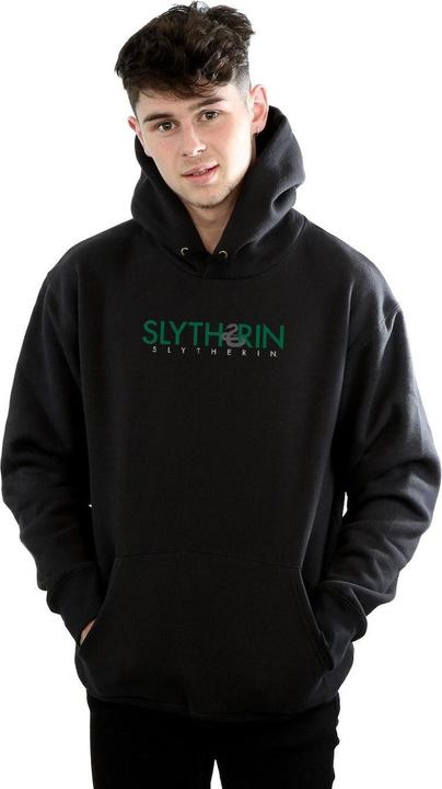 Image du produit - Sweat à capuche SLYTHERIN TEXT - Homme (M)