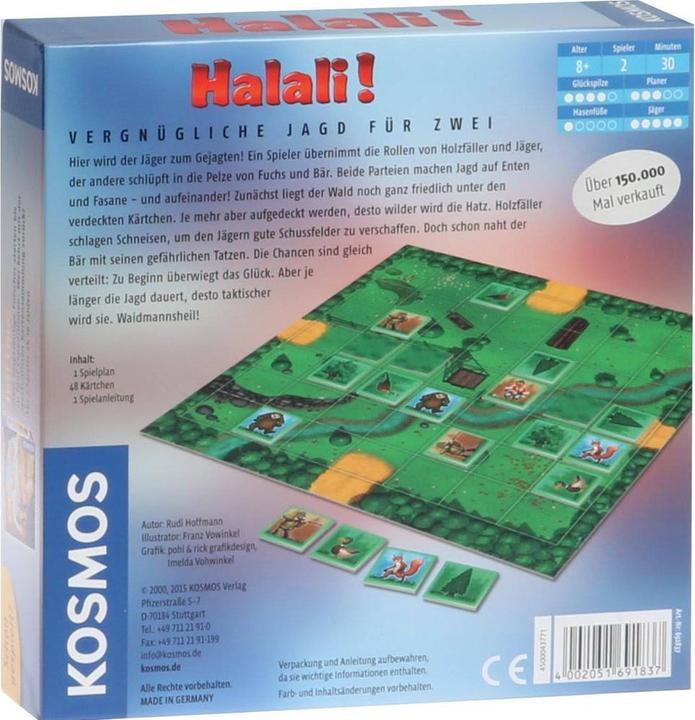 Produktbild Kosmos Halali (Deutsch)