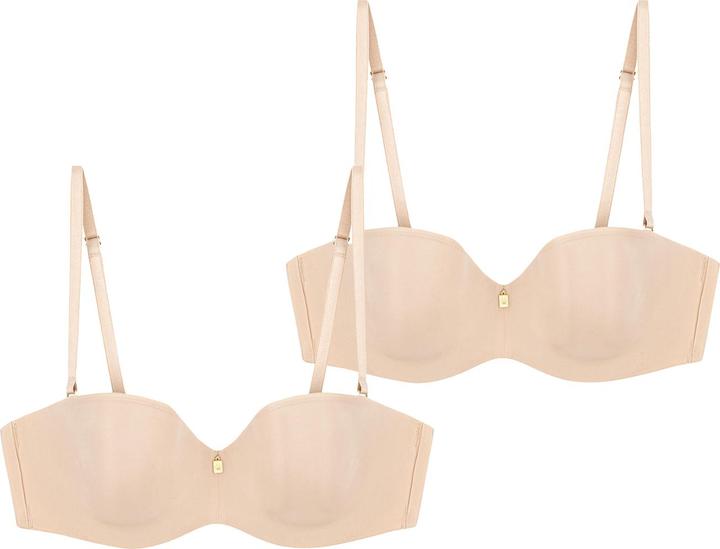 Immagine prodotto Triumph Reggiseno con ferretto Body Make-Up Essentials (80 A, Confezione da 2)