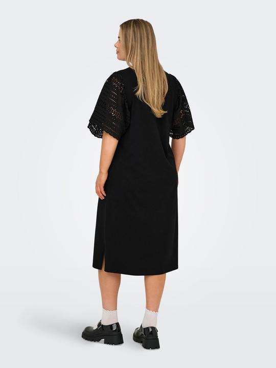 Actual product image Only Normal geschnitten Rundhals Langes Kleid Kleid (S)