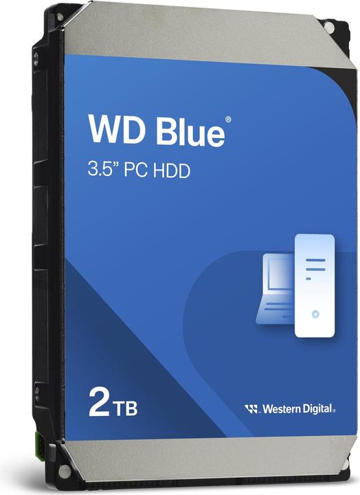 Produktbild WD Blue (2 TB, 3.5", SMR)