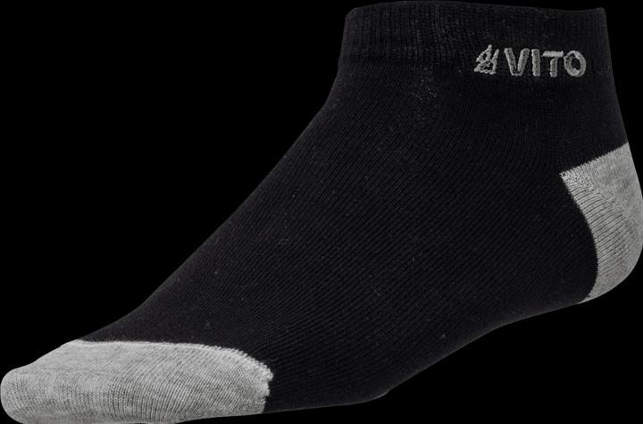 Immagine prodotto VITO Coppia di calzini neri Everyday Fresh taglia 35-37 (Confezione singola, 35 - 37, 43 - 47, 38 - 42)