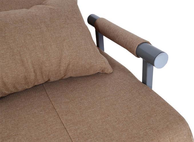 Produktbild Swisshandel24 Schlafsessel HWC-K29, Klappsessel Schlafsofa Gästebett Relaxsessel, Liegefläche 186x97cm Stoff/Tex