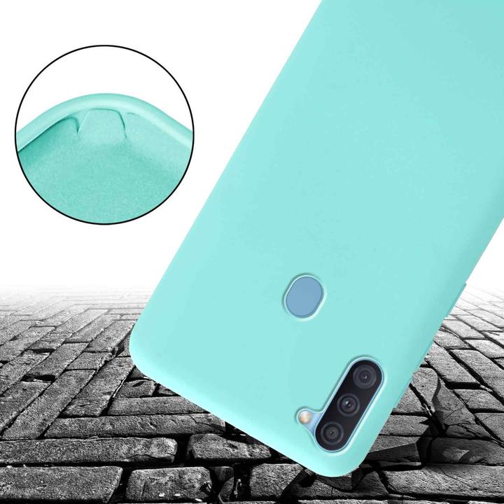 Actual product image Cadorabo TPU Cover Mobile Phone Chain Liquid (Samsung Galaxy A11, Samsung Galaxy M11)