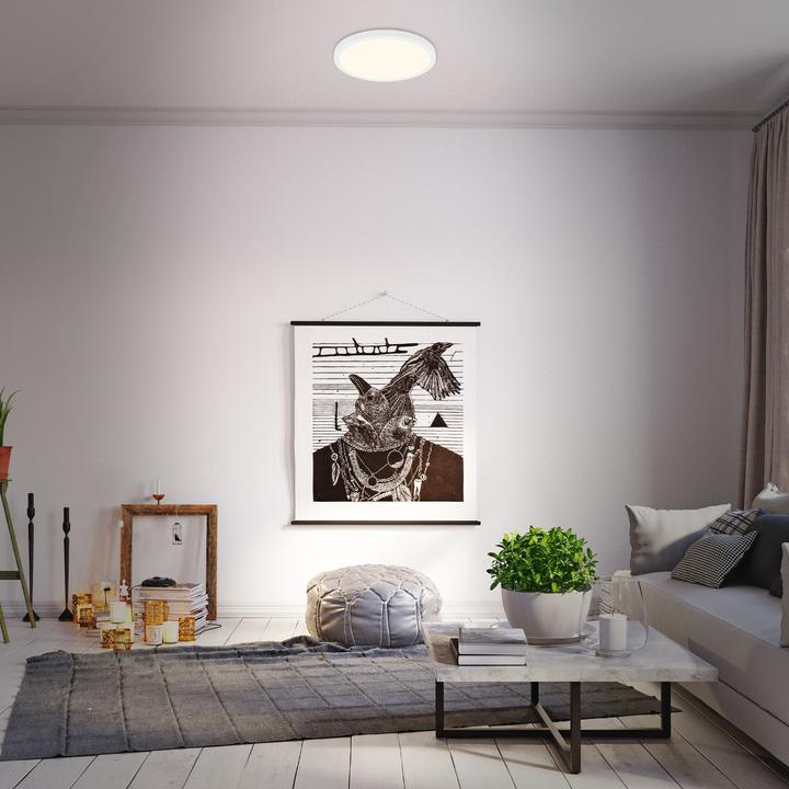 Actual product image Briloner LED surface mounted light, white, 1xLED/24W (2900 lm)