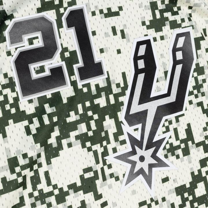 Actual product image Mitchell & Ness Swingman Mesh Jersey San Antonio Spurs 2013 Tim Duncan (S)