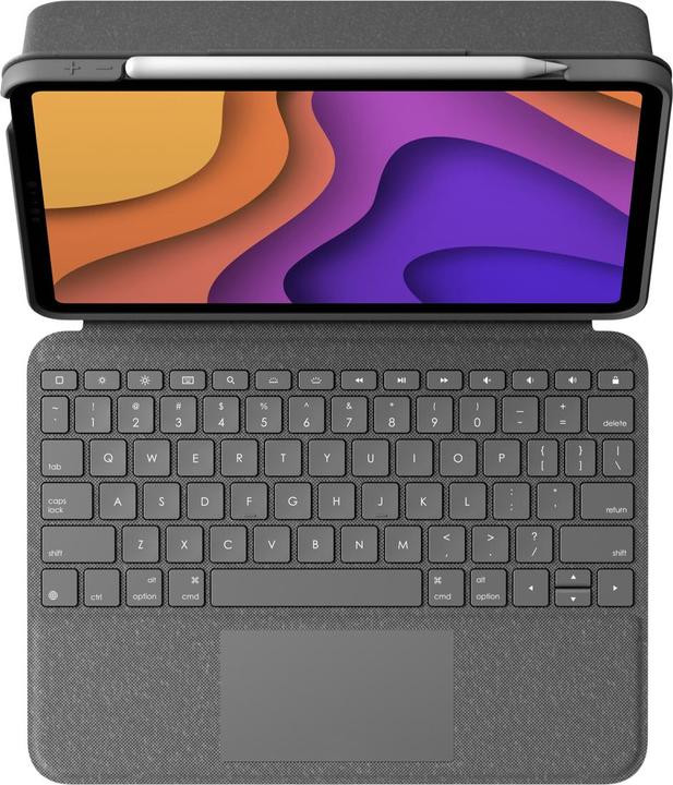 Actual product image Logitech Folio Touch (Eng. Int., iPad Air 2020 (4. Gen), iPad Air 2022 (5th Gen))