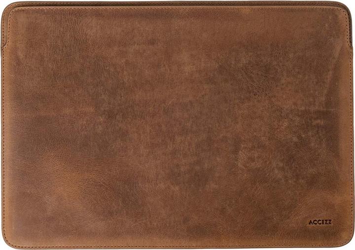 Immagine prodotto Accezz Leather Laptop hoes MacBook 14 inch - Laptopsleeve - Cognac (14", Apple)