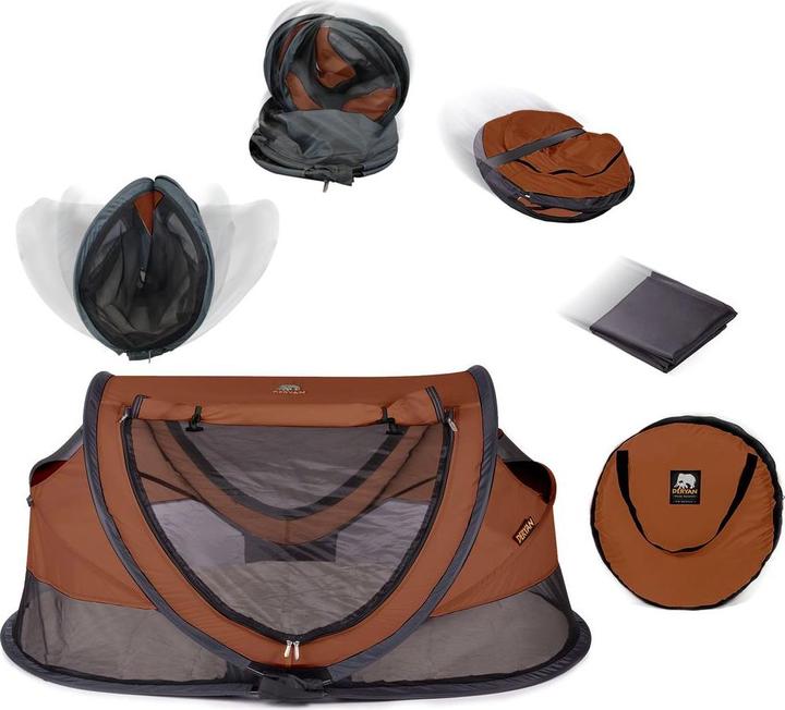 Actual product image Deryan Travel Cot and Play Tent Peuter Luxe