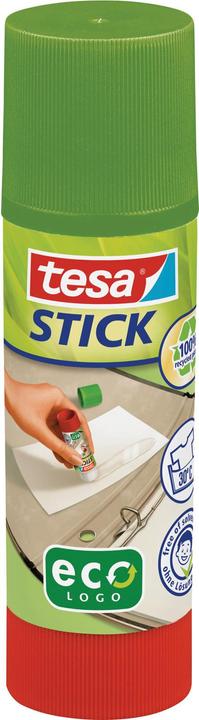Image du produit tesa Bâton de colle ecoLogo Stick, 40 g, présentoir de comptoir
