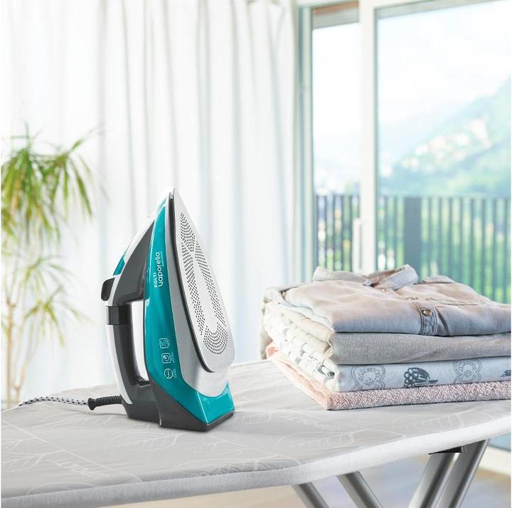 Actual product image Polti Iron PLEU0253 Vaporella Quick & Slide QS220 Steam Iron, 2400 W, Water tank capacity 350 ml, Cont (2400 W, 40 g/min)
