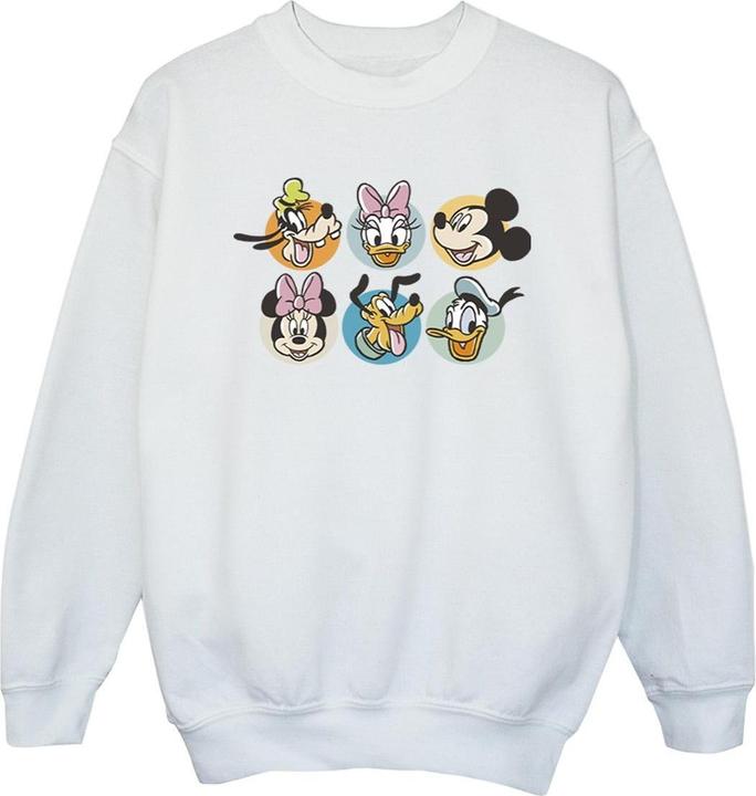 Produktbild Disney Mickey Mouse And Friends Faces Sweatshirt Mädchen (104)
