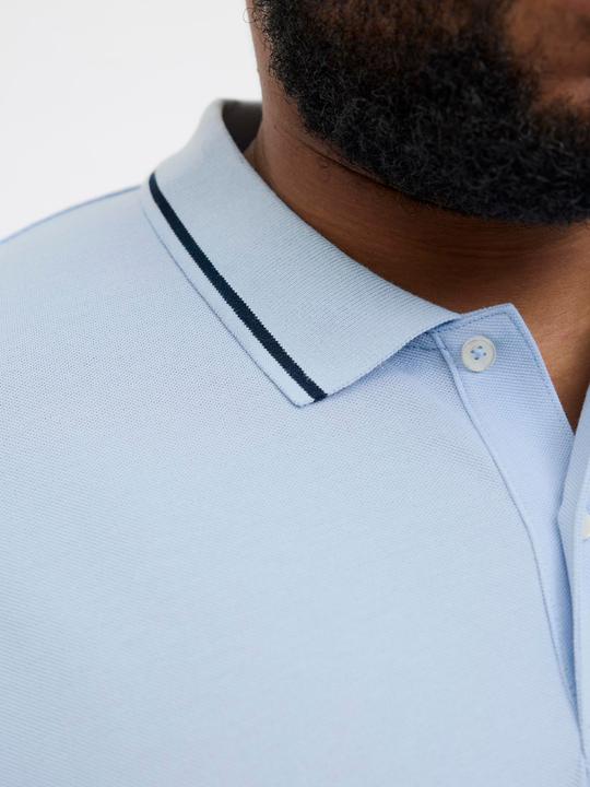 Actual product image Jack & Jones Plus Size Gedruckt Poloshirt Poloshirt (7XL)
