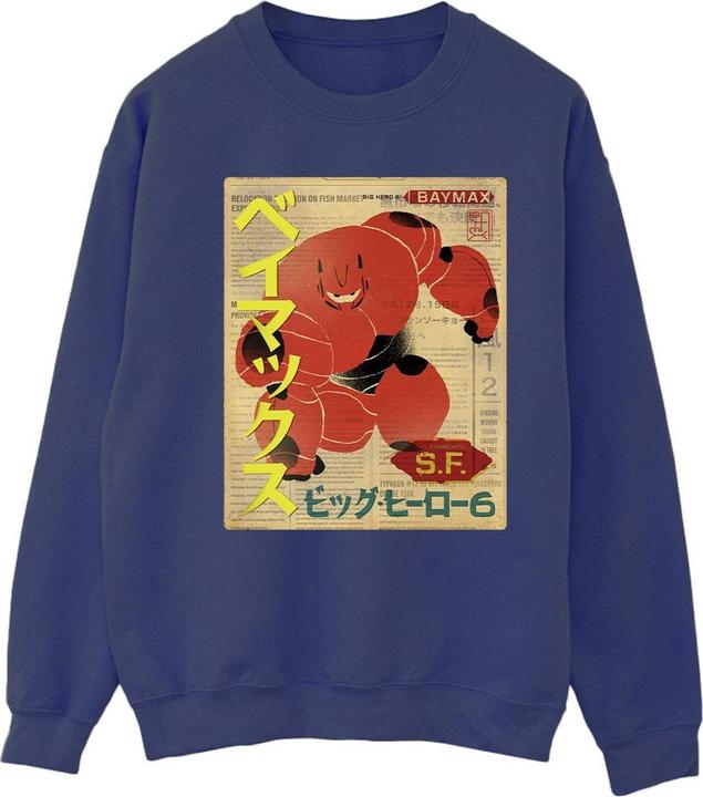 Produktbild Disney Big Hero 6 Baymax Baymax Newspaper Sweatshirt (XL)