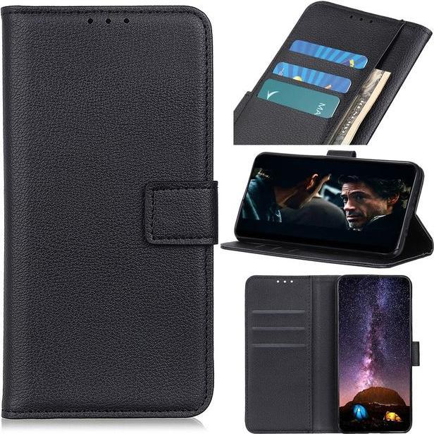 Image du produit MU Classic Couverture de livre en cuir Litchi II Series (Motorola Moto G Pro)