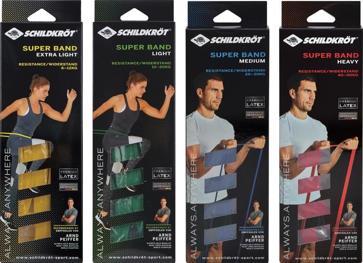 Immagine prodotto Schildkröt Super Band (1.80 m, Extra Light, Light, Medio, Strong, Extra strong)