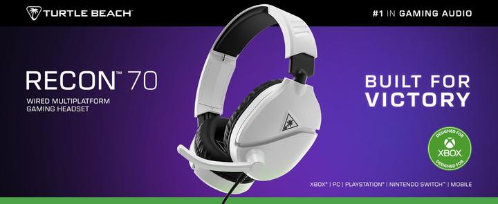 Actual product image Turtle Beach EARFORCE - RECON - 70X gaming headset (Cable)