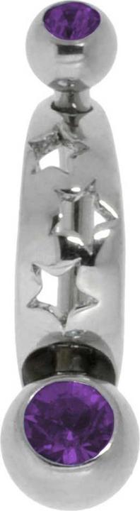 Bijouteria Intimpiercing (Chirurgenstahl 316L, Premium Kristall)