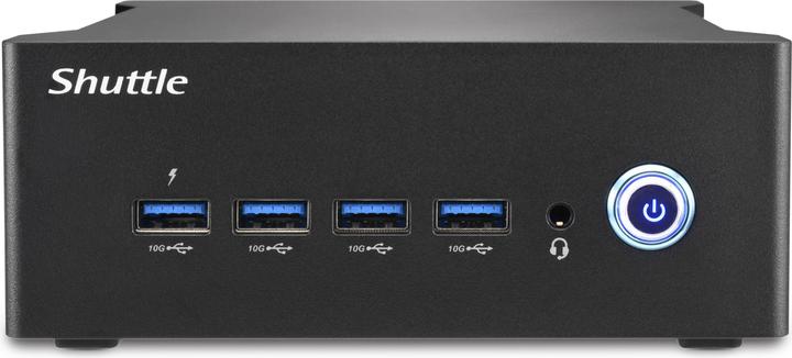 Actual product image Shuttle XPC Nano NT10H5 Barebone Intel Core Ultra 5 125H 2xSODIMM 1xM.2 (Intel Core Ultra 5 125H)
