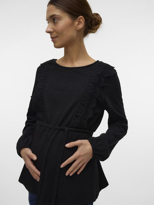 Image du produit Mamalicious Coupe normale Top col rond Blouse (XS)