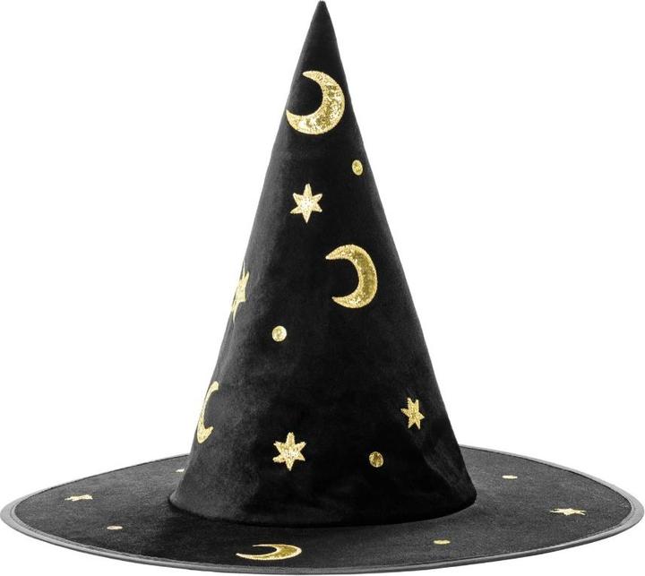 Image du produit Partydeco Chapeau de magicien(ne) enfant - étoiles et lunes