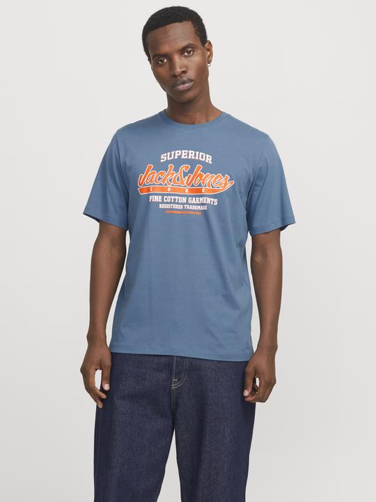 Actual product image Jack & Jones Jjelogo Tee Ss O-Neck 2 Col Ss25 Sn (XS)