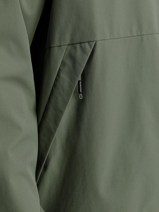 Produktbild Jack & Jones JACK&JONES PLUS JJADAM LIGHT JACKET HOOD PLS Heren Jas - Agave Green (XXL)