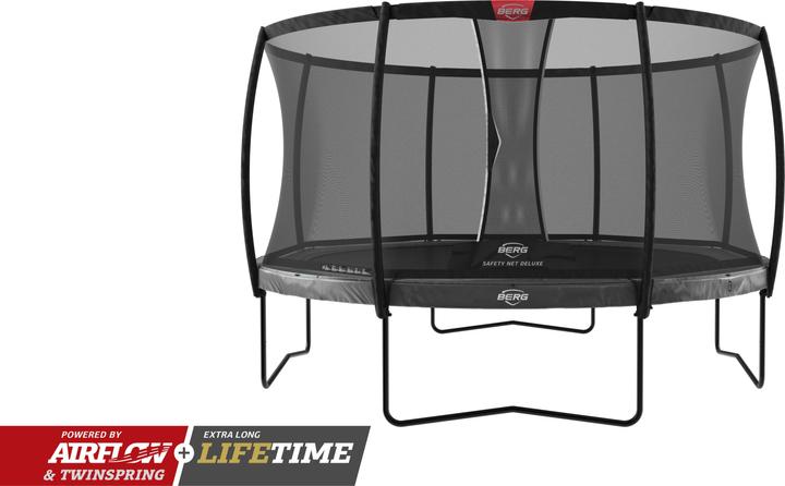 Produktbild BERG Elite Outdoor Rund Schraubenfeder Trampolin über der Erde (430 cm)