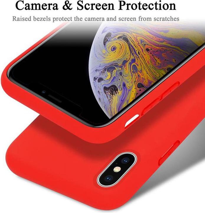 Immagine prodotto Cadorabo Copertura della cassa del silicone liquido TPU (Apple iPhone X)