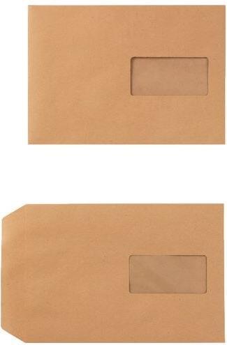 Image du produit Office Depot Pochettes d'expédition avec fenêtre Marron C5 (229 x 162 mm, 500 x)