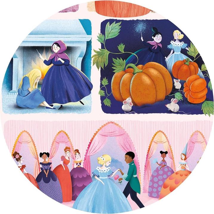 Actual product image Djeco Story puzzle Cinderella 54 pieces (54 pieces)