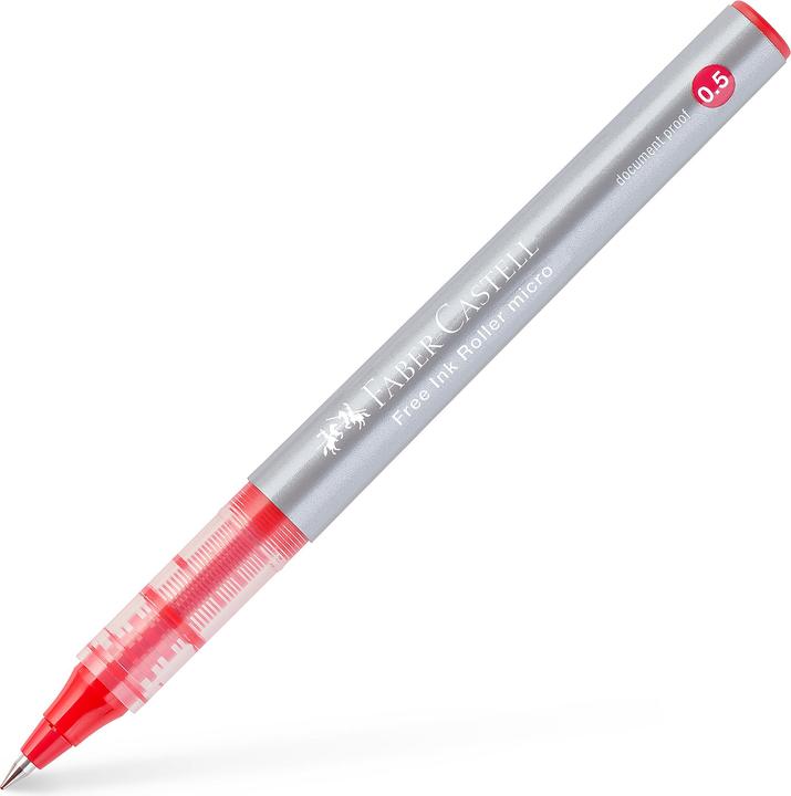 Immagine prodotto Faber-Castell INCHIOSTRO GRATIS - Scooter (Rosso, Argento, Trasparente, 1 x)