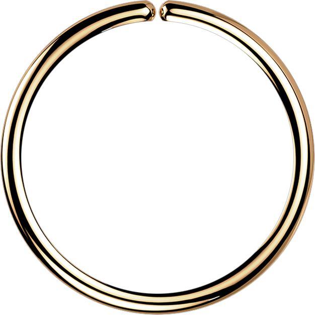 Image du produit Star Piercing Micro piercing anneau or rose (Acier chirurgical 316L)