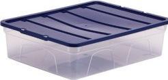 Produktbild Fellowes 10 Bankers Box Aufbewahrungsboxen 12,0 l transparent, blau 32,0 x 40,0 x 11,0 cm