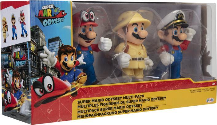 Actual product image Nintendo Super Mario Figures Set of 3 Mario Odyssey, 10 cm
